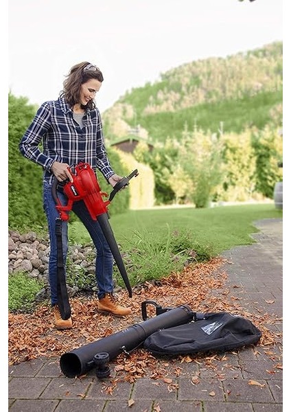 Yaprak Toplama Makinesi Gc-El 3000 E (3.000 W, Emiş ve Üfleme Fonksiyonu, Ayarlanabilir Ek Tutma Sapı, 45 L Torba, 300 Km/s Hava Hızı, Maks. 840 M³/s Emiş Gücü) - 3433320 fiyatları