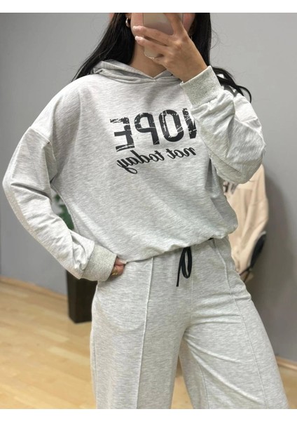 Mdb Kadın Uzun Kollu Nope Baskılı Beli Ribanalı Ikili Takım fiyatları