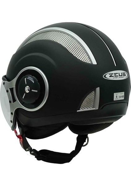 ZS-218A Motosiklet Kaskı Açık Kask Matt Black M fırsatları