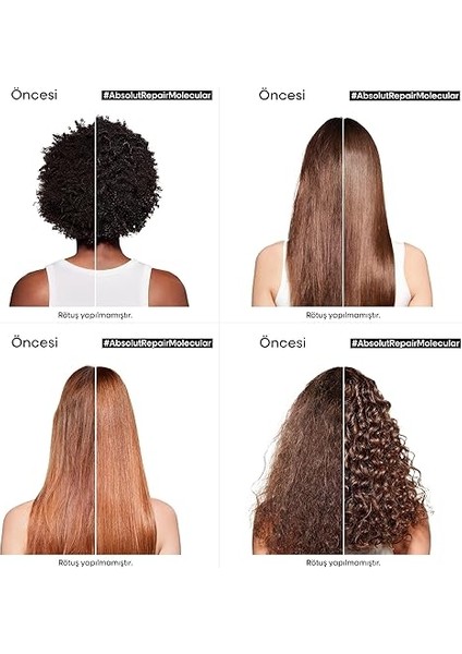 Professionnel Paris Serie Expert Absolut Repair Molecular Tüm Yıpranmış Saçlar Için Arındırıcı Şampuan 500ML modelleri