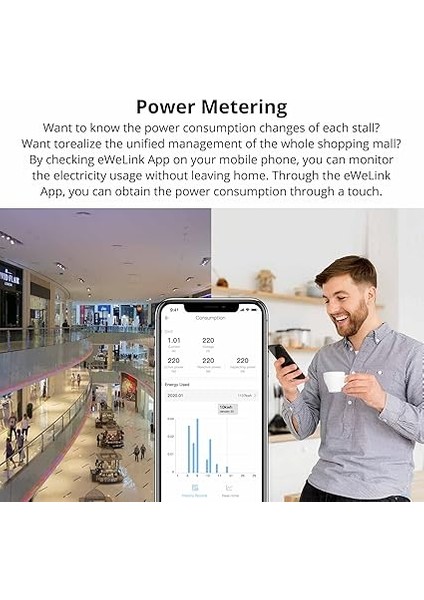Spm 4 Kanallı Akıllı Güç Ölçerli Röle indirimleri