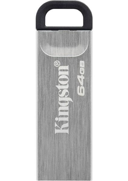 Datatraveler Kyson 64GB USB Flash Bellek Şık, Kapaksız Metal Gövdeli 200MB/S Ye Varan Okuma DTKN/64GB modelleri