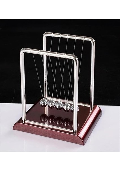 Çarpışan Newton Denge Topları Büyük Boy 18X 17.5 x 14.5 cm indirimleri