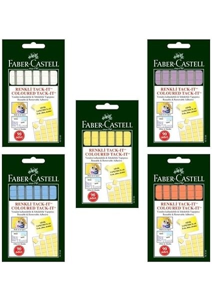Tack It 50 gr Yapıştırıcı, Sökülebilir ve Yeniden Kullanılabilir Yapıştırıcı (Çok Renkli, Asorti) fiyatları