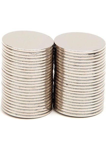 Adet 15X1 mm Yuvarlak Güçlü Neodyum Mıknatıs (Çap 15 mm Kalınlık 1 Mm) fiyatları