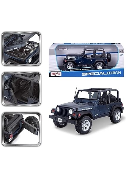 531663 – Jeep Wrangler Rubicon 1: 18 fiyatları