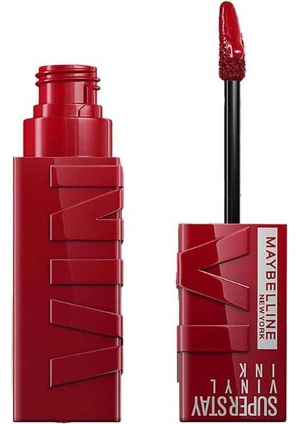 New York Super Stay Vinyl Ink Uzun Süre Kalıcı Likit Parlak Ruj 10 Lippy