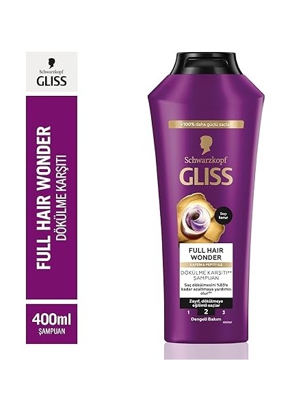 Full Hair Wonder Şampuan 400 ml fiyatları