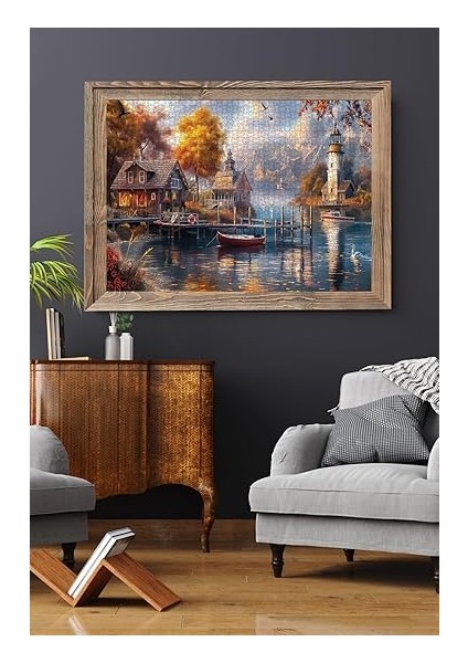 Puzzle - Gölde Sonbahar / 1500 Parça Puzzle, #4581 modelleri