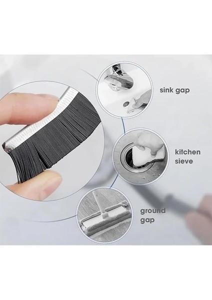 Çok Amaçlı Multi Ince Temizlik Fırçası Derz Arası Banyo Mutfak Lavabo Detay Temizleme Fırçası 2 Adet modelleri
