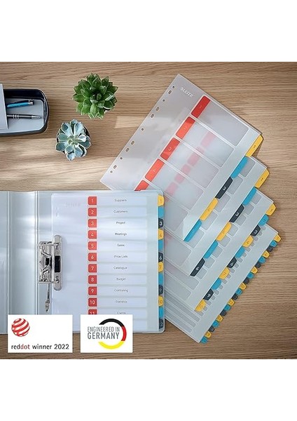 Cosy 1-10 Yazdırılabilir Separatör Pp modelleri