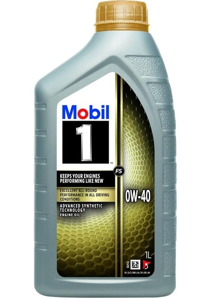1 Fs 0W40 Motor Yağı 1 L