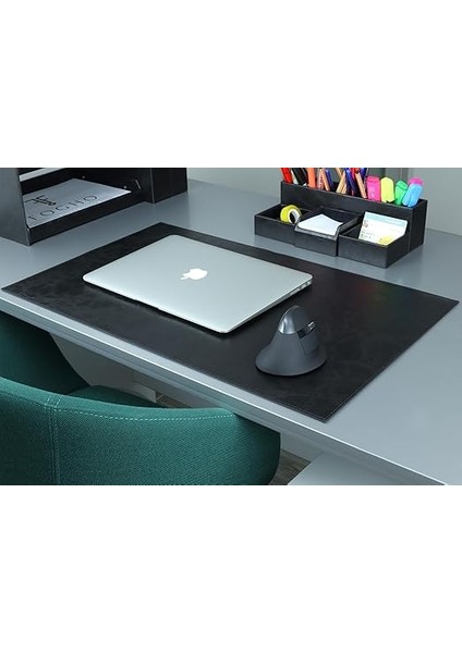 10 Parça Deri Sümen Takımı - Ofis Masaüstü Organizer Set - Ofis Masa Düzenleyici, Magazinlik, Evrak Tepsisi, Kalemlik, Blok Notluk, Peçetelik ve Masa Pedi indirimleri