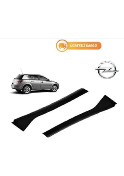 Astra H ile Uyumlu Orta Direk Fitil Sağ-Sol Takım Siyah modelleri