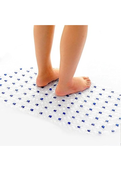 Vantuzlu Mutfak Banyo Küvet Için Kaydırmaz Paspas (63X36CM), Çok Renkli, Medium
