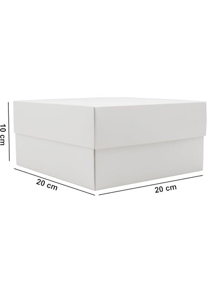 Beyaz Kapaklı Hediye Kutusu (5 Adet) modelleri