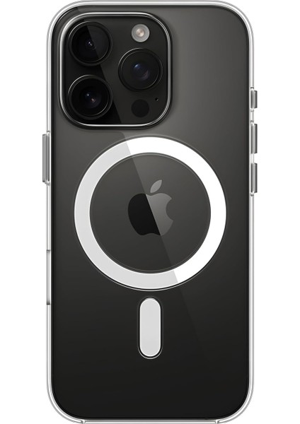 iPhone 16 Pro Için Origin+ Serisi Magsafe ile Uyumlu Crystal Clear Ultra Şeffaf Hybrid Materyal Kılıf Yarı Yumuşak Yarı Sert Sararmaya Karşı Dayanıklı Kılıf Kapak (Ultra Şeffaf, 16 Pro)