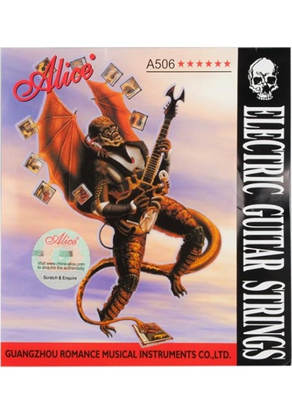 A-506L Elektro Gitar Teli 010-046 Light