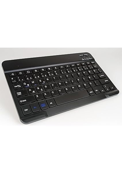 MT82 Kablosuz Bluetooth + USB Wifi Şarjlı Klavye Mouse Seti Ultra Ince Taşınabilir Türkçe Q Klavye (Siyah) fırsatları