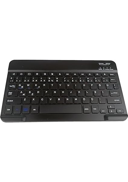 MT82 Kablosuz Bluetooth + USB Wifi Şarjlı Klavye Mouse Seti Ultra Ince Taşınabilir Türkçe Q Klavye (Siyah) indirimleri