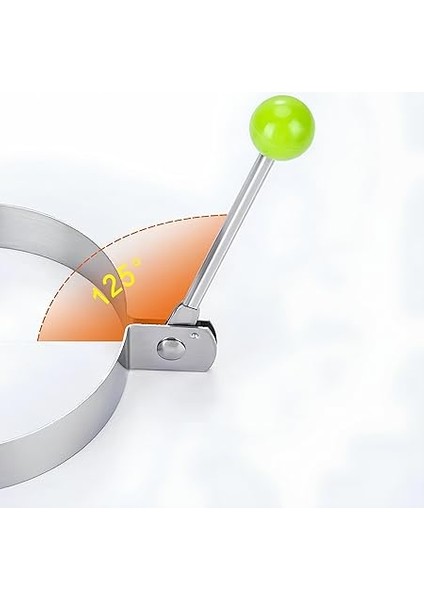 3’lü Metal Omlet ve Krep Kalıbı Seti | Yuvarlak, Kalp ve Yıldız Şekilli Yanmaz &amp; Yapışmaz Pişirme Kalıpları | Kahvaltı, Yumurta, Pancake ve Krep Için Şekil Verici modelleri