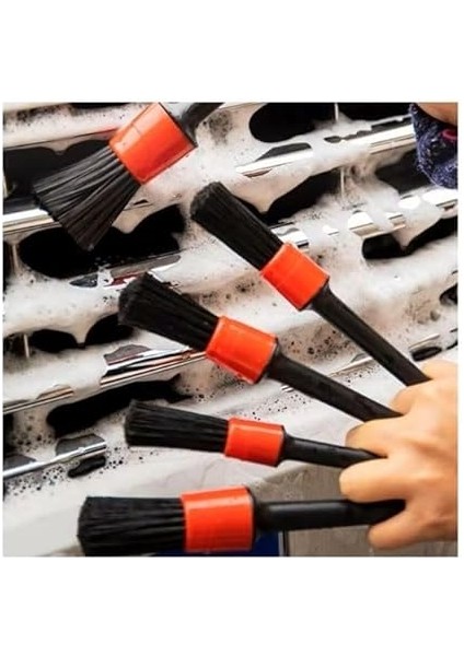 Hoala 5' Li Oto Detay Fırça Seti, Farklı Boyutlarda Oto Detay Fırça indirimleri