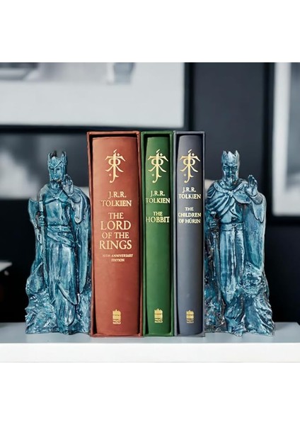 Yüzüklerin Efendisi Argonath Geçidi Figürlü Kitap Tutucu