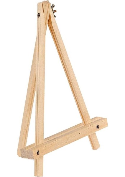 Akrobat Şövale Masaüstü 1 Adet Büyük Boy Katlanabilir Tuval Şövalesi Akrobat Masa Üstü Sövale Ressam Sehbası