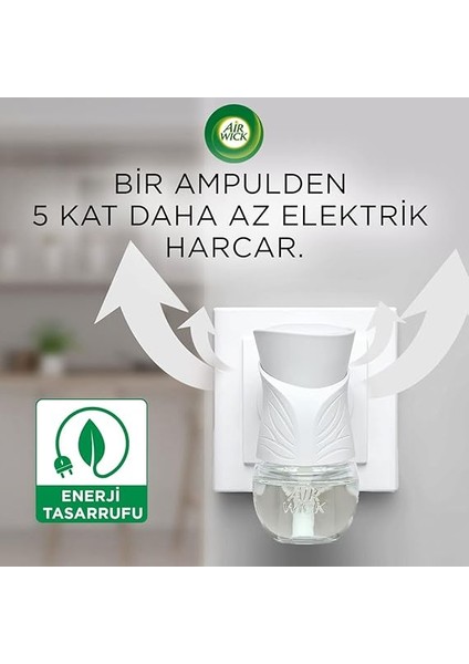 Wick Elektrikli Oda Kokusu Esansiyel Yağlar Yedek Şişe Temizliğin Esintisi modelleri