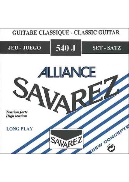 540J Alliance Ht Blue Forte Klasik Gitar Teli