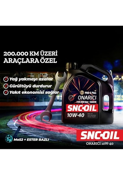 Oil 200.000 Km+ Pro-S Plus Onarıcı Xl 10W-40 4 Litre Motor Yağı fiyatları