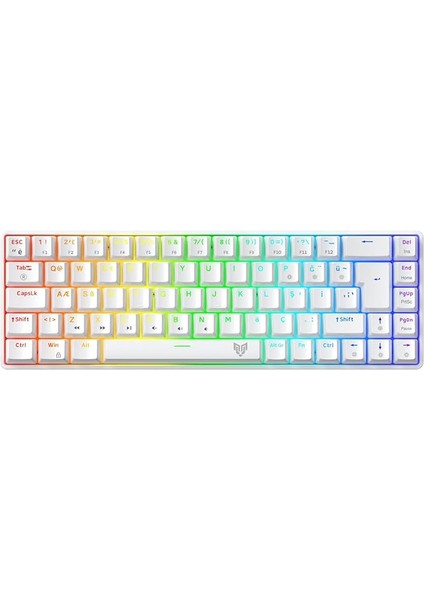 Titan Rgb Mekanik Gaming Oyuncu Klavyesi Red Switch Q Tr