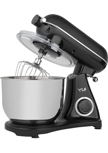 M122 1800W Alüminyum Döküm Hamur Makinesi Stand Mikser Siyah fiyatları