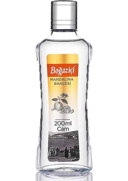 Kolonya Mandalina Cam Şişe 200 Ml.