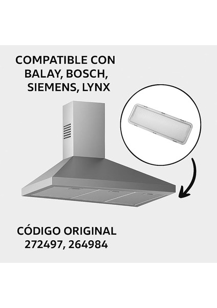 Lamba Kapağı Davlumbaz Von Balay Bosch Siemens Için 2 Adet LB75560 272497 264984 indirimleri