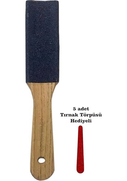 Çift Taraflı Ahşap Saplı Ayak ve Topuk Törpüsü (5 Adet Tırnak Törpüsü Hediyeli) fiyatları