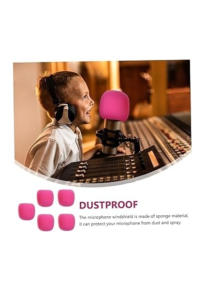 15 Adet Mikrofon Sünger Kapağı Ön Cam Sünger Kapakları Tek Kullanımlık Mikrofon Kapakları Dj Mikrofon Kapağı Yaka Rüzgarı Mikrofon Köpük Kapağı Sünger Kollu Elbise Kolu Kamera fiyatları