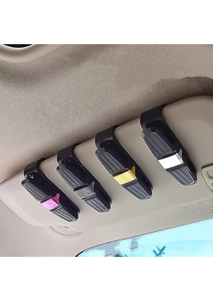 Nıppon, Araç Içi Ikili (Iki Taraflı) Gözlük Tutacağı - Kartvizit Tutacağı - Otomobil Içi Gözlük Tutucu - Gözlük Klipsi modelleri