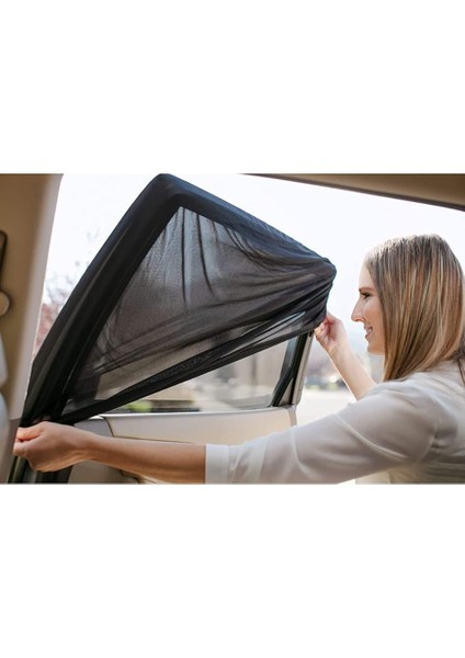 2 Adet Yan Cam Güneşlik Perdesi Kılıfı Oto Araç Arka Yan Cam Güneşliği Perdesi indirimleri