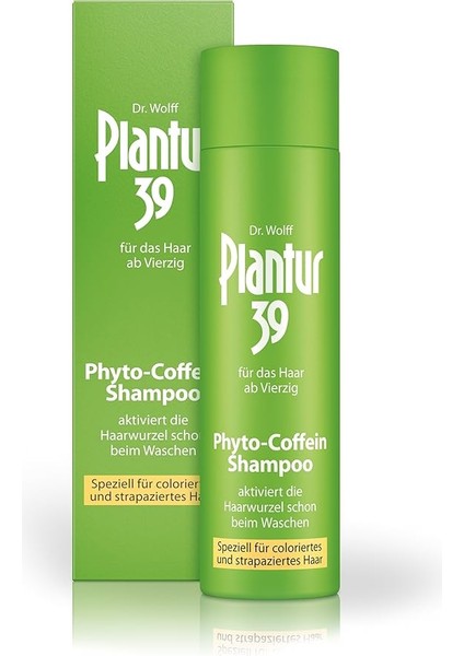 Plantur 39 Boyalı Saçlar Için Kafein Şampuanı 250 ml