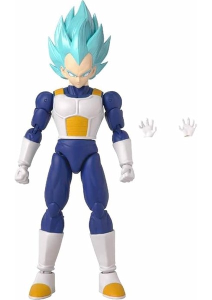 16 cm Dragon Ball Super Saiyan Blue Vegeta Poz Verilebilir Figür, Dragon Stars Serisi fiyatları