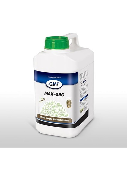 Max-Org 5 Lt (Bitkisel Menşeli Sıvı Organik Gübre)