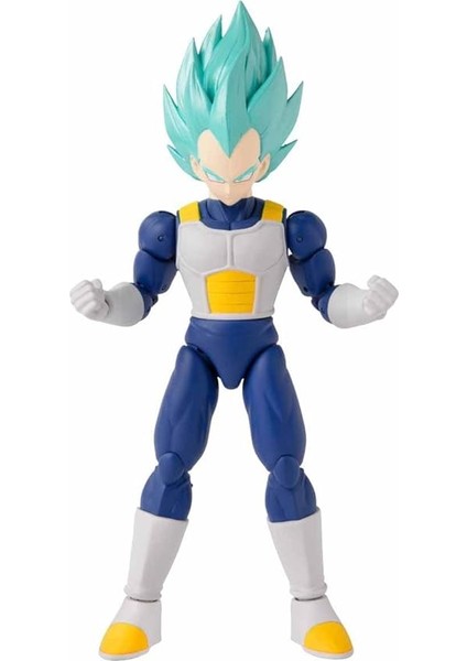 16 cm Dragon Ball Super Saiyan Blue Vegeta Poz Verilebilir Figür, Dragon Stars Serisi indirimleri