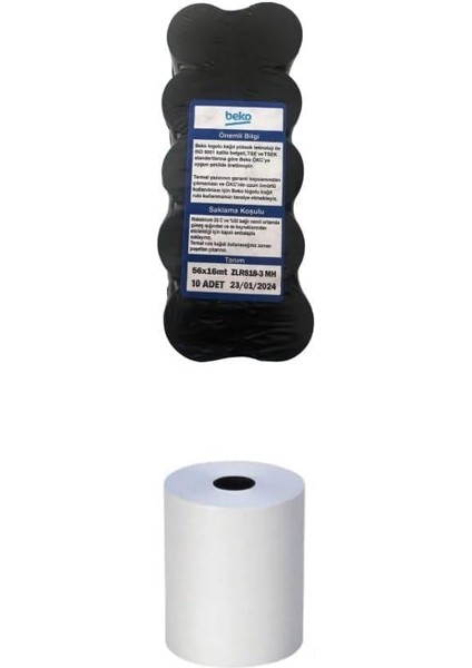 X30 Tr Yazarkasa Rulosu, 1 Paket 10 Rulo