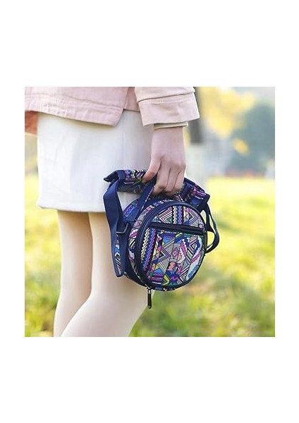 5,5 Inç Çelik Dil Davul Çantası, Eterik Davul Çantası, El Davulu, Sanskrit Davul Çantası, Kullanımı Kolay Omuz Çantası indirimleri