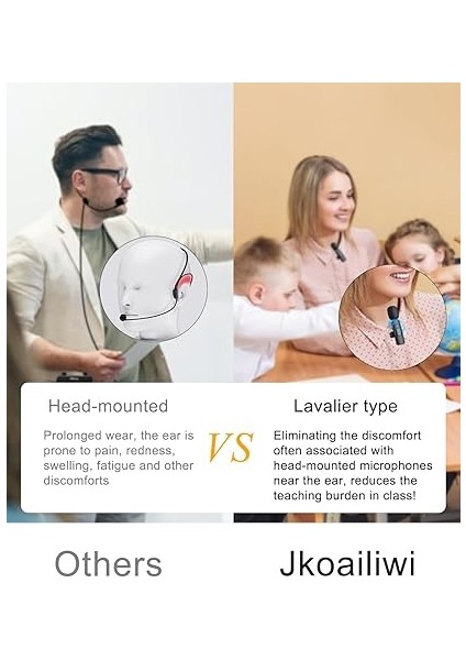 Kablosuz Yaka Mikrofonlu Ses Amplifikatörü, Sınıf Için Kişisel Öğretmen Mikrofonu, Taşınabilir Megafon Hoparlör Kulaklık Sistemi, Tur Rehberi/yoga Için Kablosuz Ses Amplifikatörü fiyatları