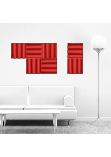 24 Adet/paket Stüdyo Köpükleri Ses Yalıtım Köpüğü Ses Emici Paneller Ses Geçirmez Sünger 30 * 30 * 2.5cm/ 12 * 12 * 1in fiyatları