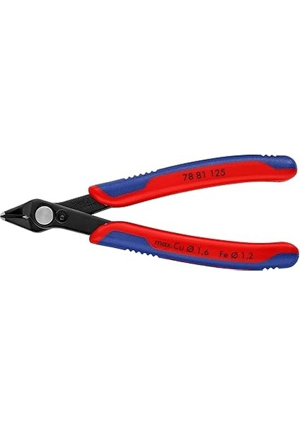 Elektronik Süper Bıçaklar, Ince, Sert Teller Için Elektronik Köşegen Kesiciler, Paslanmaya Karşı Perdahlanmış, 125 mm 78 81 125 modelleri