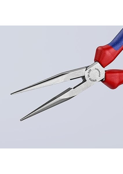 Iğne Burunlu Pense, Keskin Uçlu (Leylek Gagalı Pense) Siyah Atramentize Edilmiş, Çok Bileşenli Saplı 200 mm 26 12 200 indirimleri