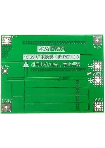 4s 40A Bms Balans Şarj ve Koruma Modülü modelleri